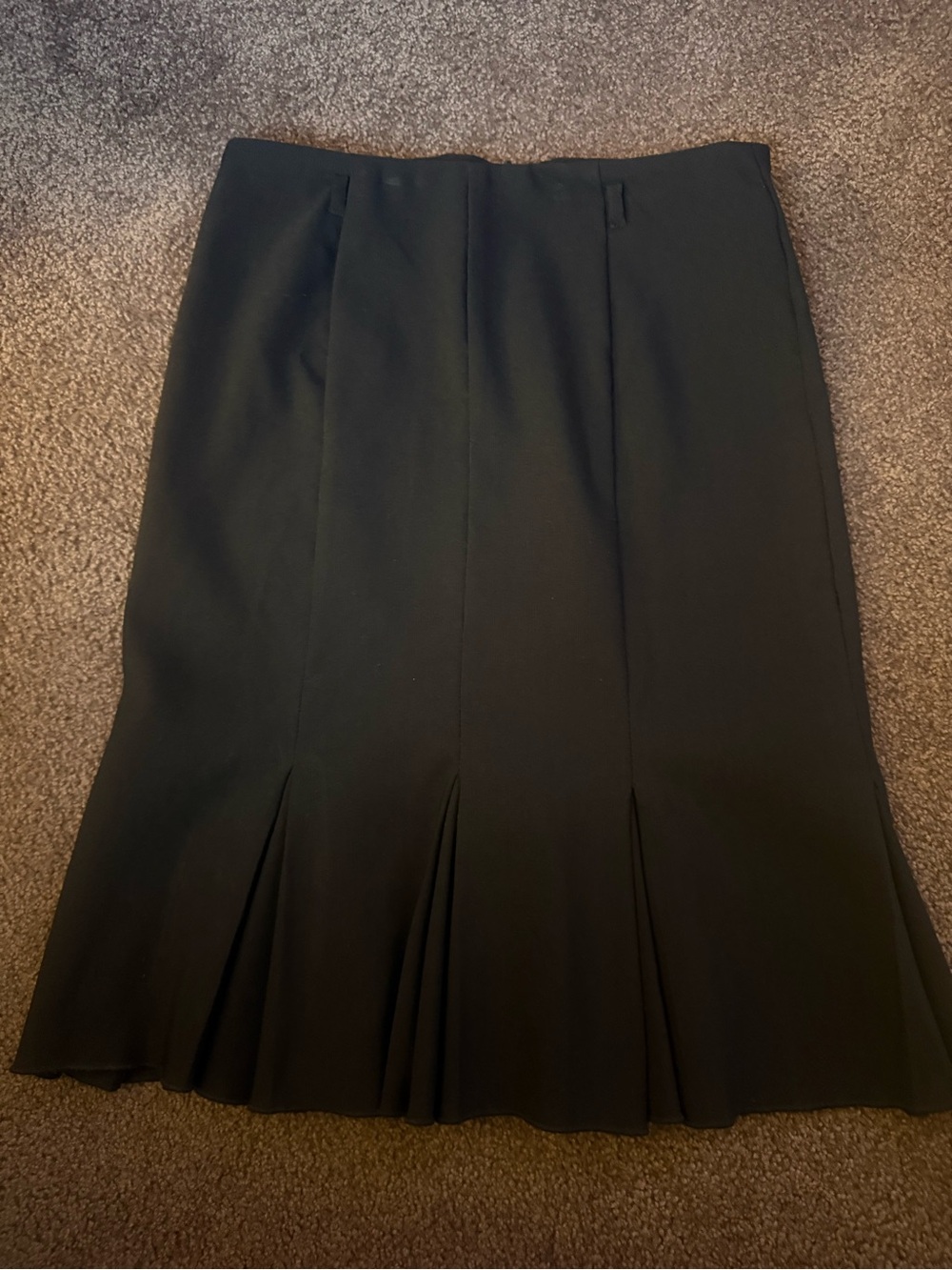 Heart soul Black Women's Pleated Hem Skirt